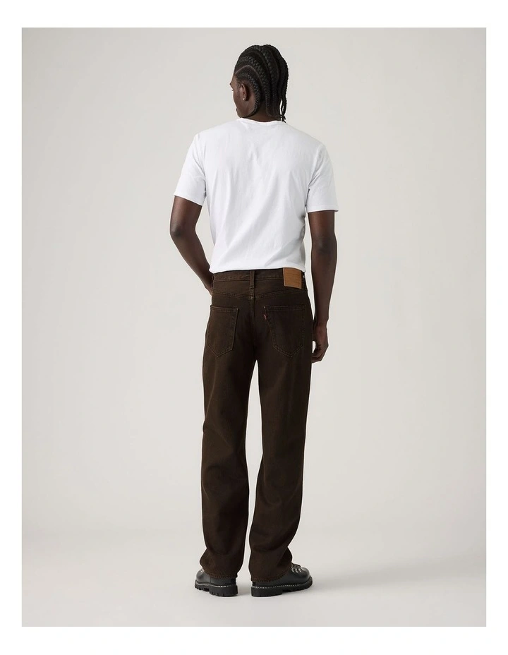 568 Loose Straight Jeans in Mudslides Overdye image 2