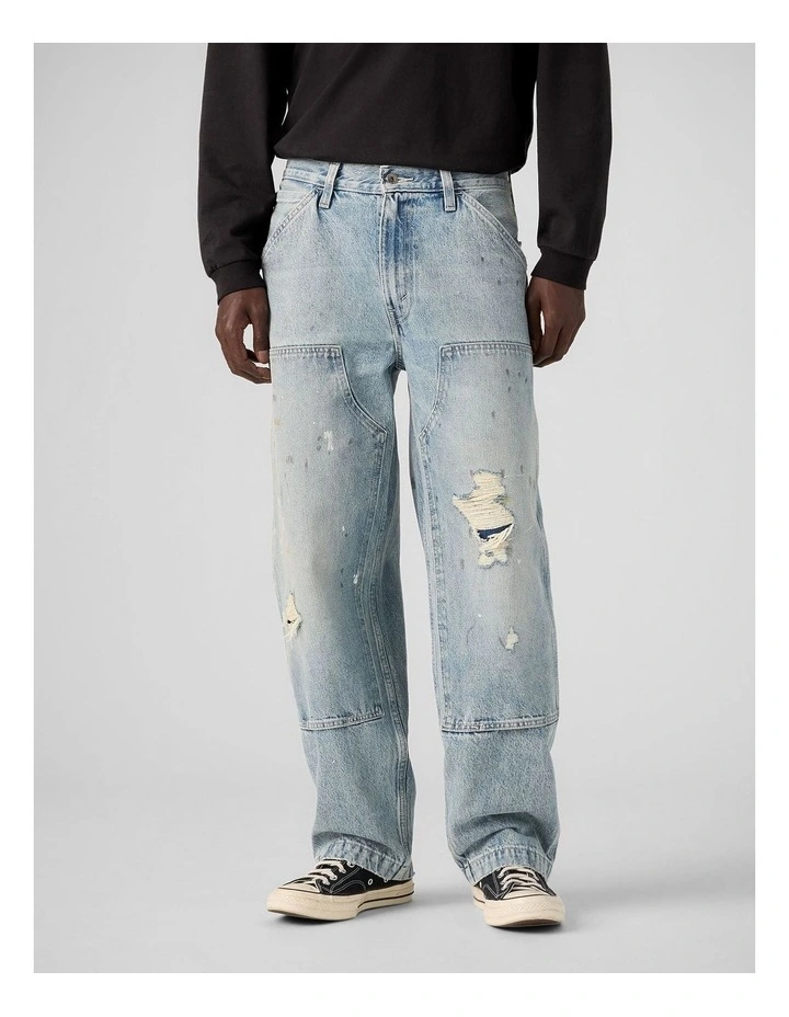 568 Loose Straight Double-Knee Carpenter in Diving Ducks Dx Denim image 1
