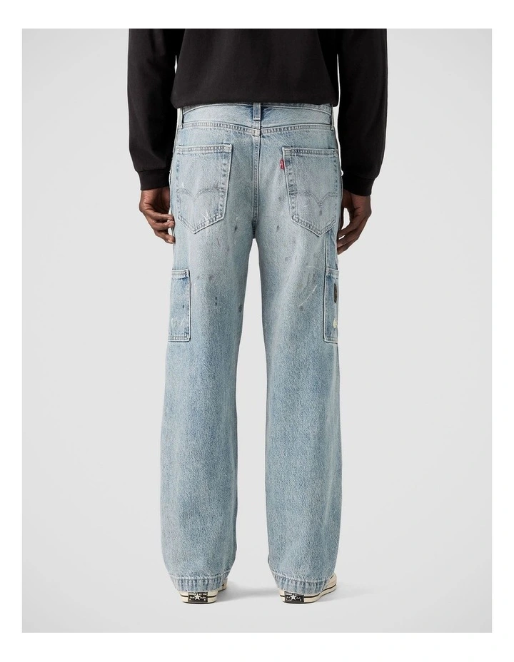 568 Loose Straight Double-Knee Carpenter in Diving Ducks Dx Denim image 2