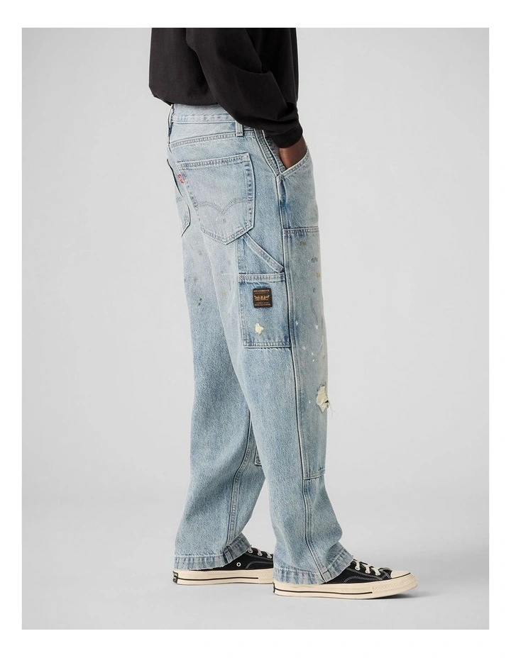 568 Loose Straight Double-Knee Carpenter in Diving Ducks Dx Denim image 3
