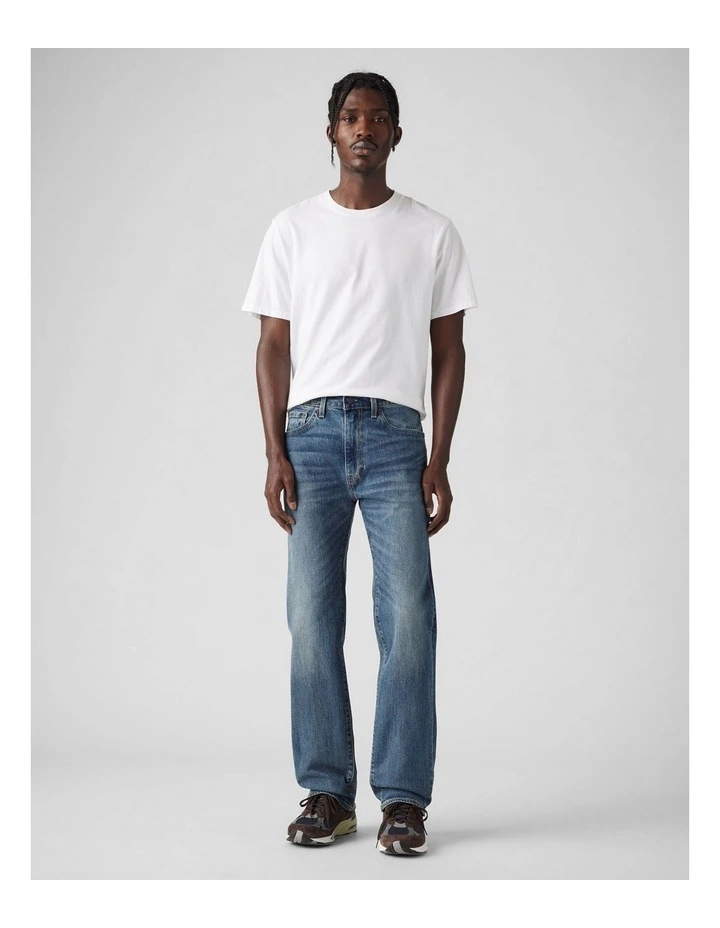 505 Regular Selvedge Jeans inMid Vintage image 1