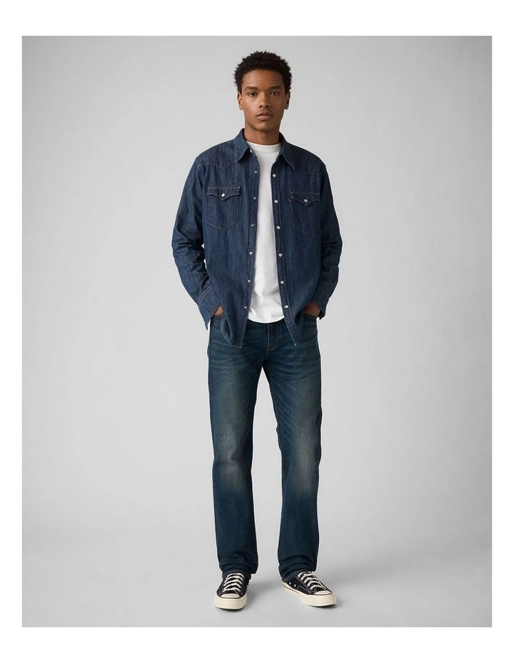 505 Regular Selvedge Jeans inDark Vintage image 4