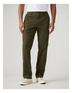 XX Chino Relaxed Straight in Komodo Green Twill