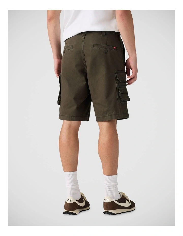 Fishing Cargo Shorts inKomodo Green Canvas image 2