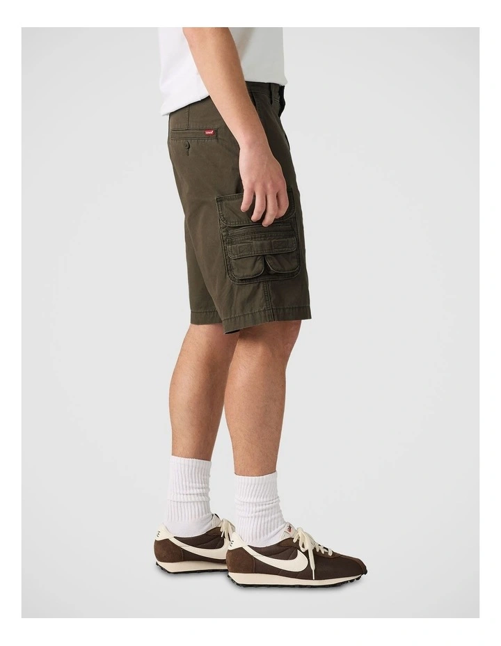 Fishing Cargo Shorts inKomodo Green Canvas image 3