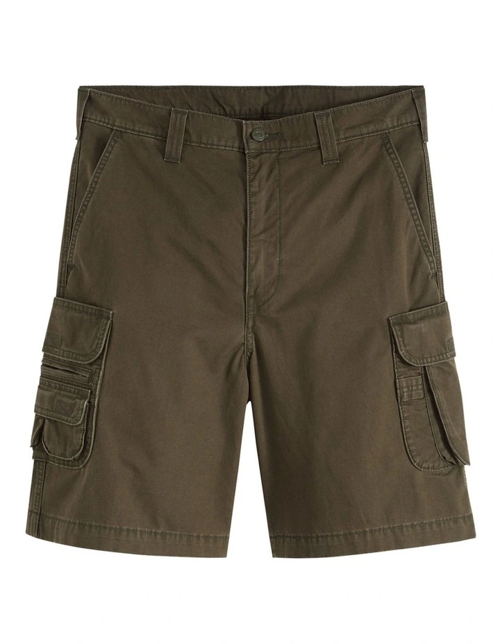 Fishing Cargo Shorts inKomodo Green Canvas image 4
