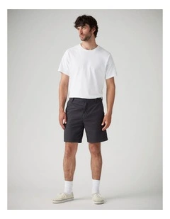 Authentic Relaxed Lightweight Chino Shorts in Dark Phantom