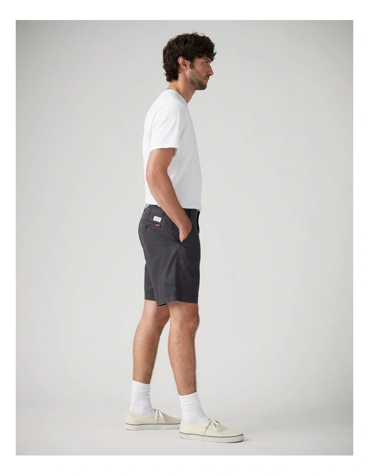Authentic Relaxed Lightweight Chino Shorts in Dark Phantom image 3
