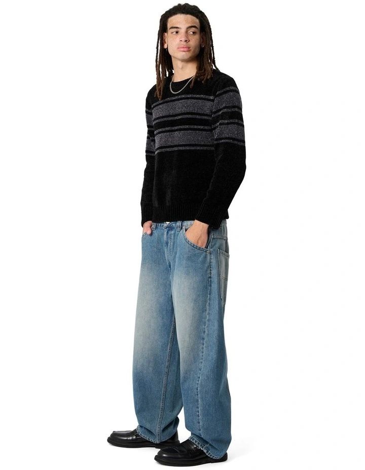 Stripe Chenille Crew image 2
