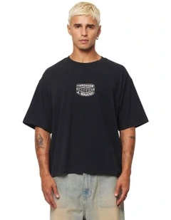 Geo Systems Tee in Black