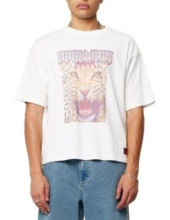 Bobby Metal Tee in White