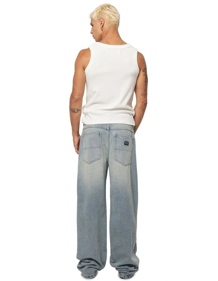 A5 Baggy Shane Jeans in Blue image 6