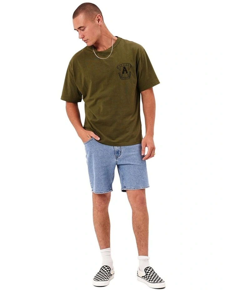 A2 Slim Simon Short in Blue image 2