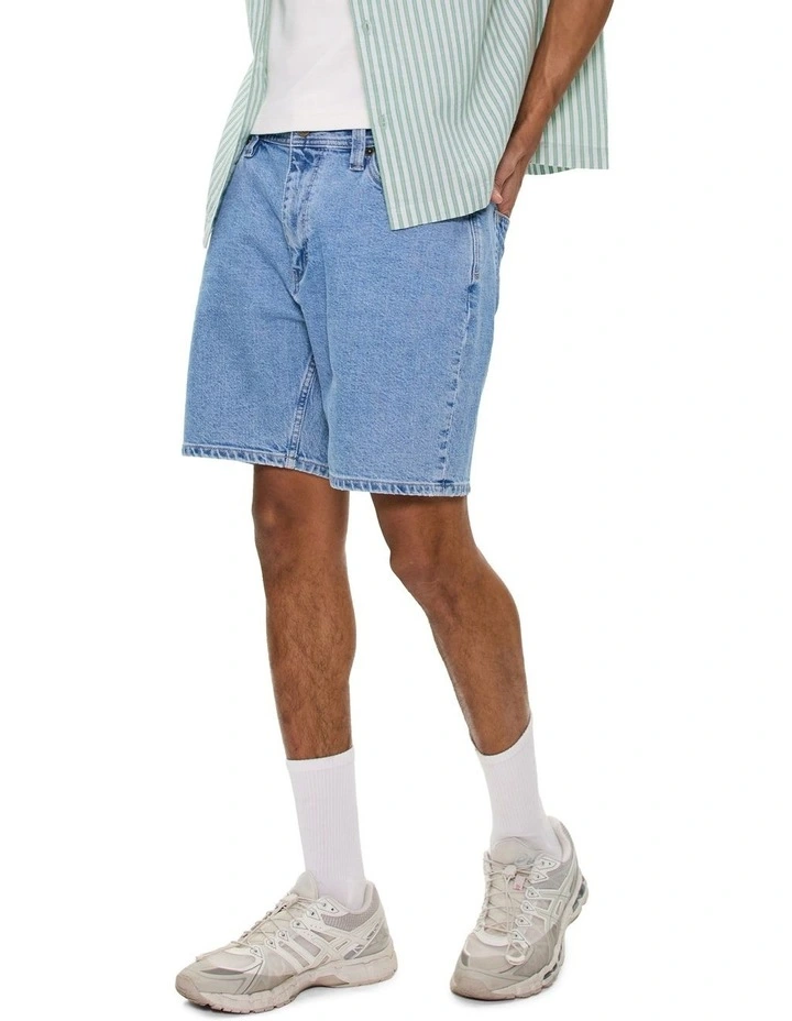 A3 Straight Short in Light Vintage Indigo image 1