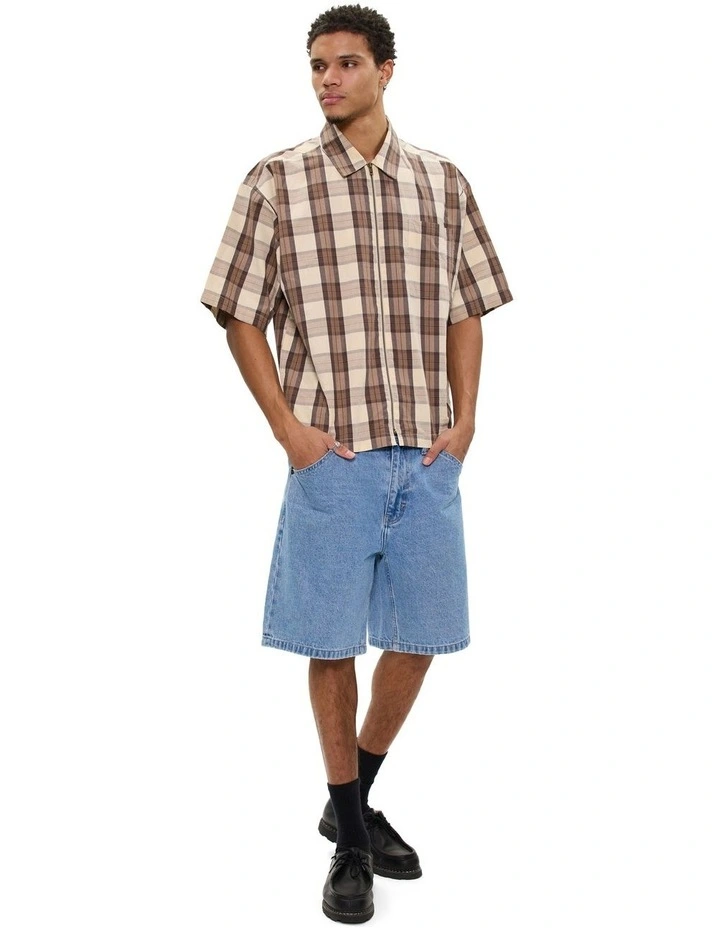 A5 Baggy Short in Blue image 2
