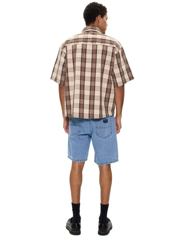 A5 Baggy Short in Blue image 4