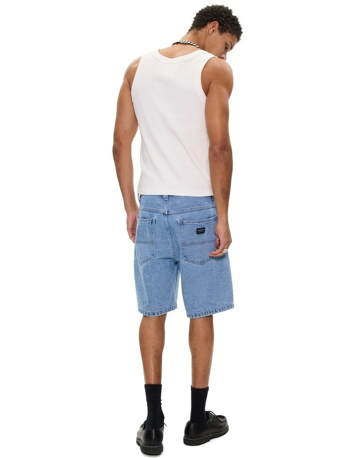A5 Baggy Short in Blue image 6
