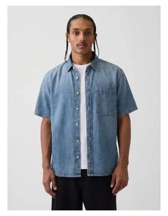 Relaxed Denim Shirt