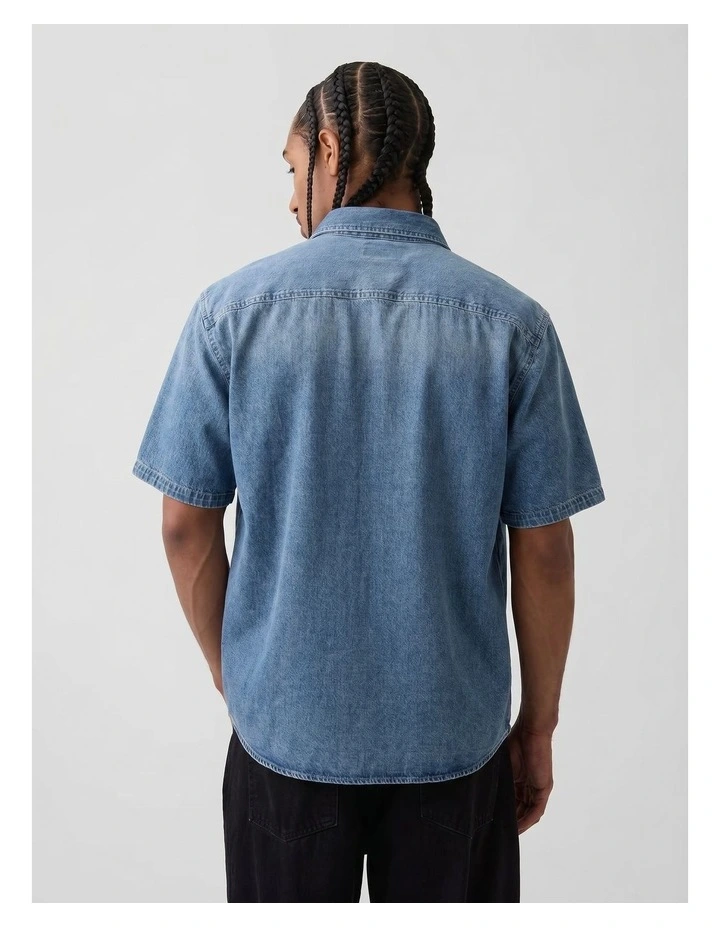 Relaxed Denim Shirt image 2