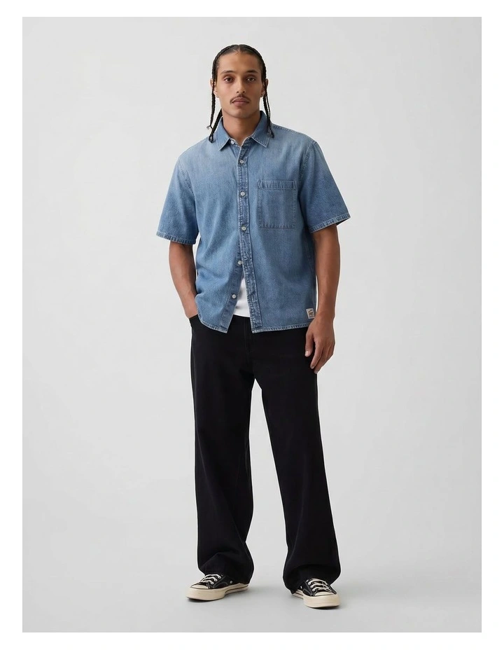 Relaxed Denim Shirt image 3