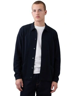 Boxy Pkt Cardigan in New Classic Navy
