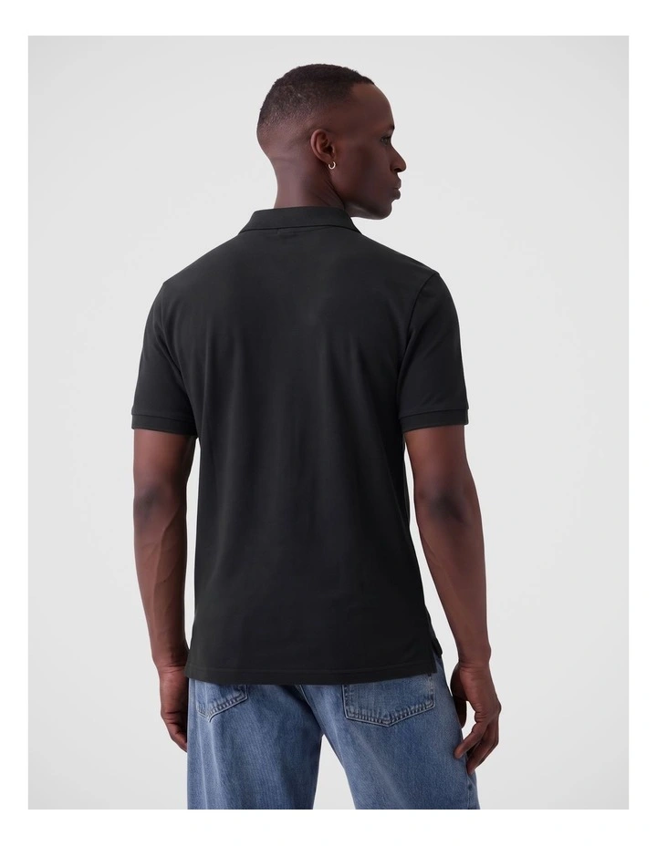 Gap Logo Pique Polo Shirt image 2
