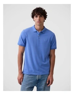 Gap Logo Pique Polo Shirt