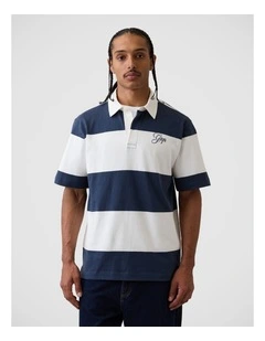 Relaxed Gap Logo Rugby Shirt