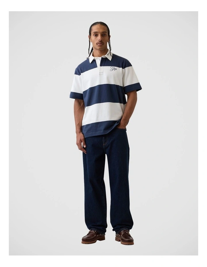 Relaxed Gap Logo Rugby Shirt image 3