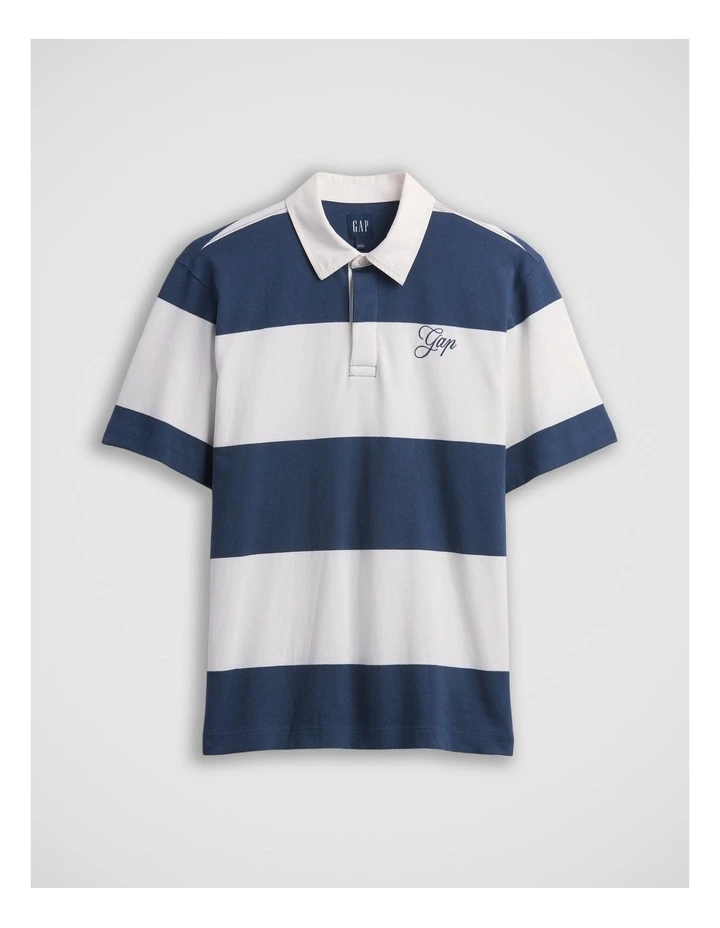 Relaxed Gap Logo Rugby Shirt image 4