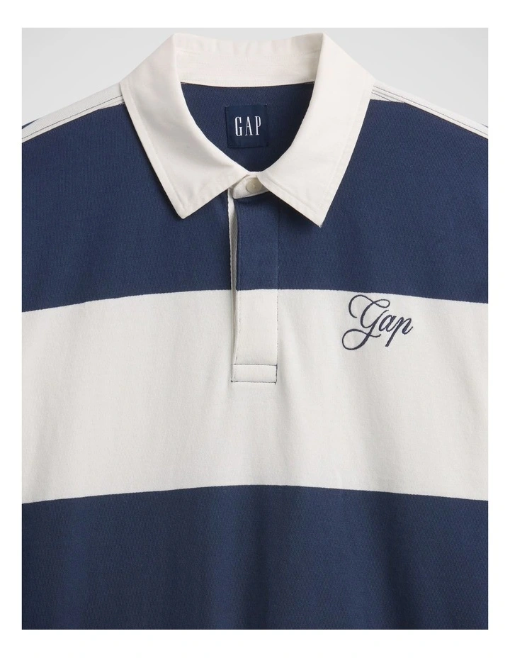 Relaxed Gap Logo Rugby Shirt image 5