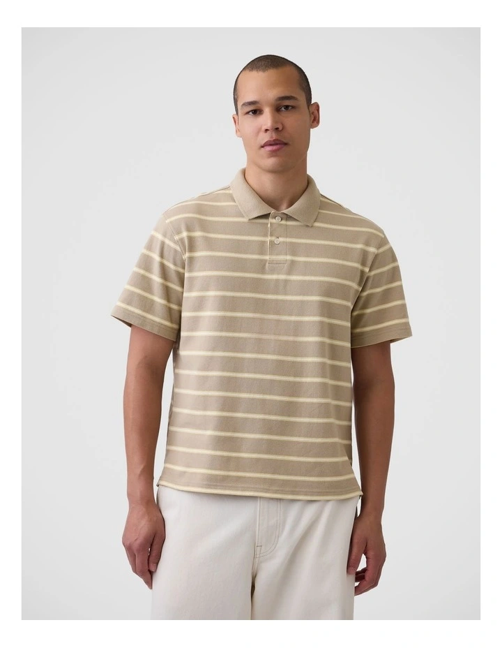 Relaxed Pique Polo image 1
