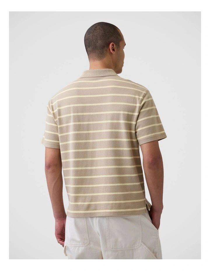 Relaxed Pique Polo image 2
