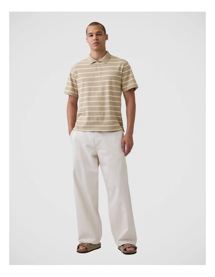 Relaxed Pique Polo image 3