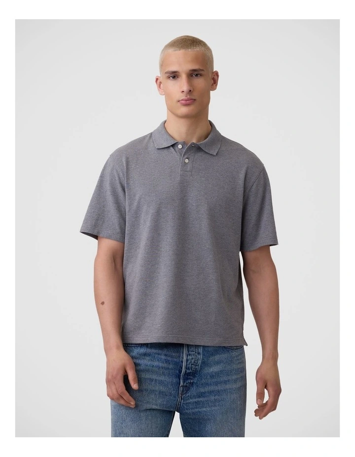 Relaxed Pique Polo image 1