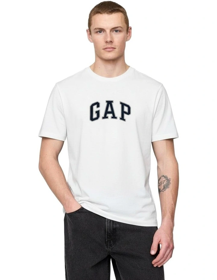 Initial New Arch T-shirt in White image 1