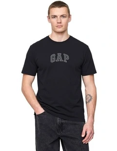 Initial New Arch T-shirt in Black