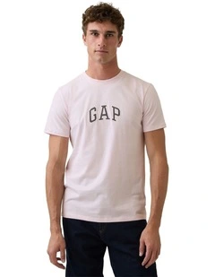 Initial New Arch T-shirt in Pink