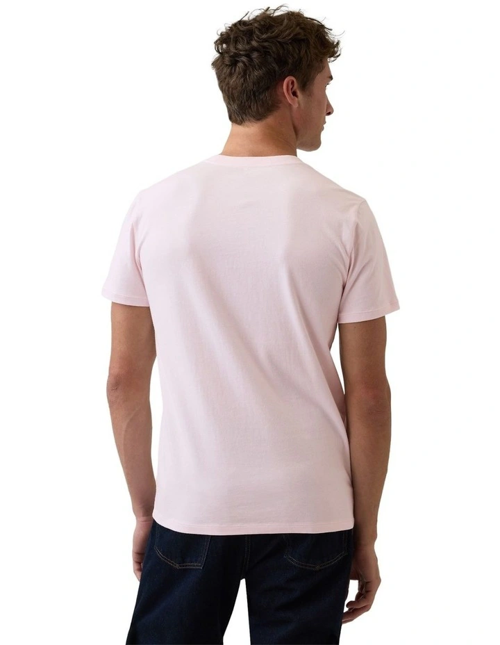 Initial New Arch T-shirt in Pink image 2