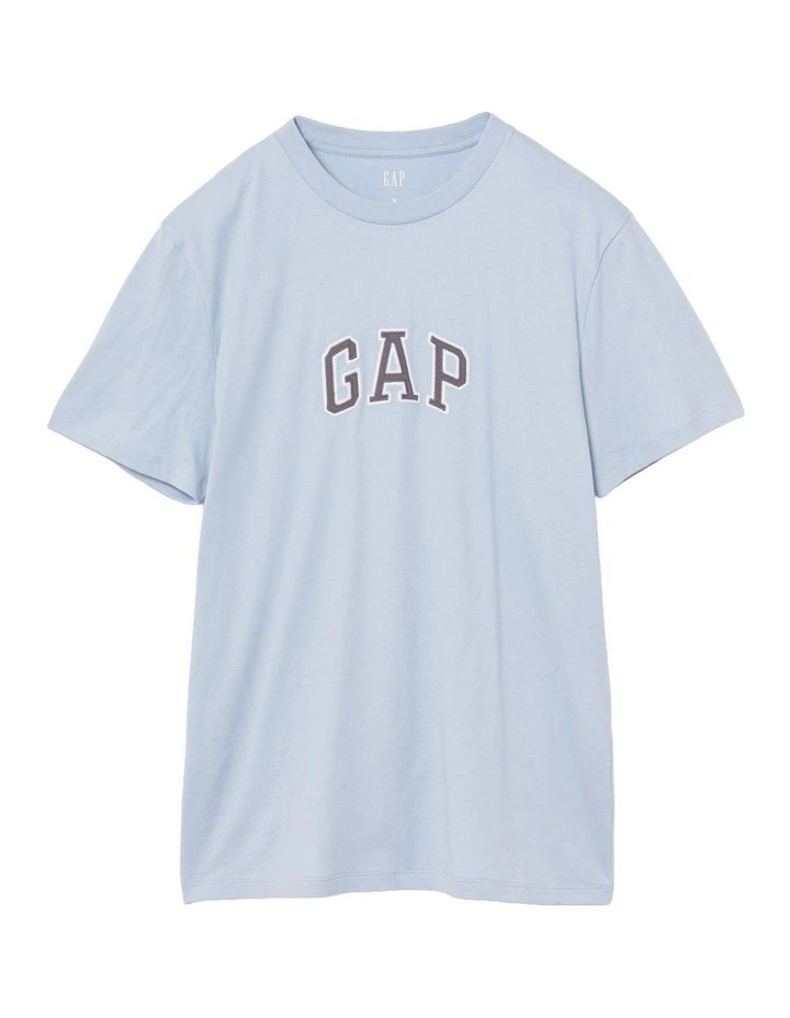 Intl New Arch T-shirt in Blue image 3