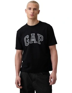 Arch Logo T-Shirt in Black