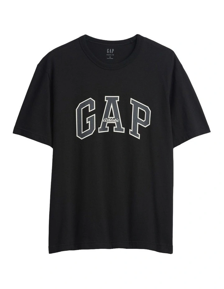 Arch Logo T-Shirt in Black image 3
