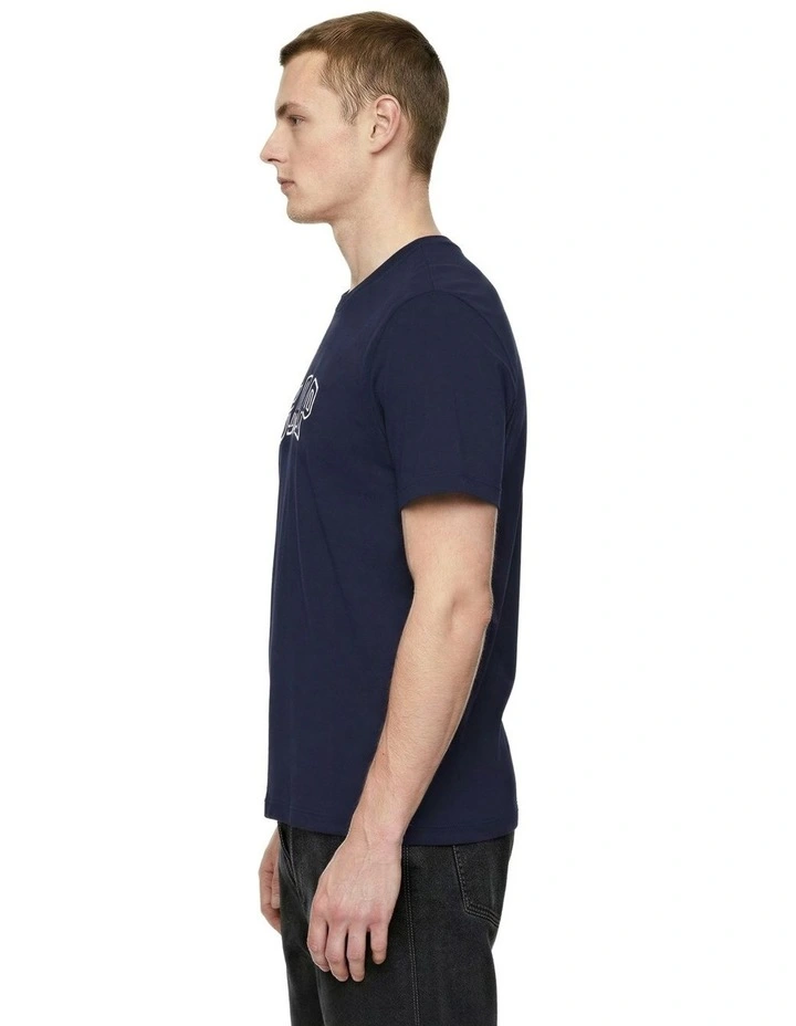 Arch Logo T-shirt in Tapestry Navy image 3