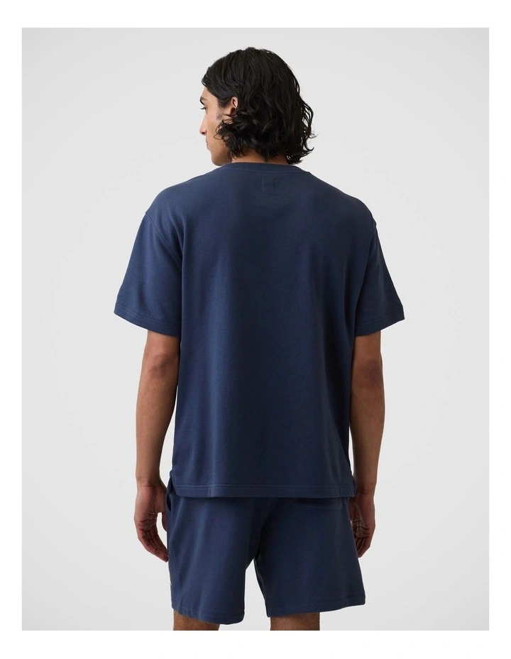 Relaxed French Terry Graphic T-Shirt image 3