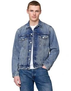 Icon Denim Jacket Sp22 in Medium Wash