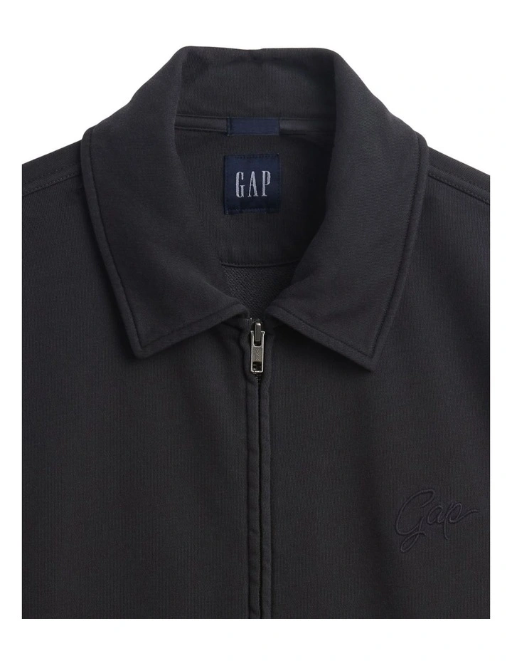 Jpn Mod Heavy Weight Ow Shirt in Black image 4