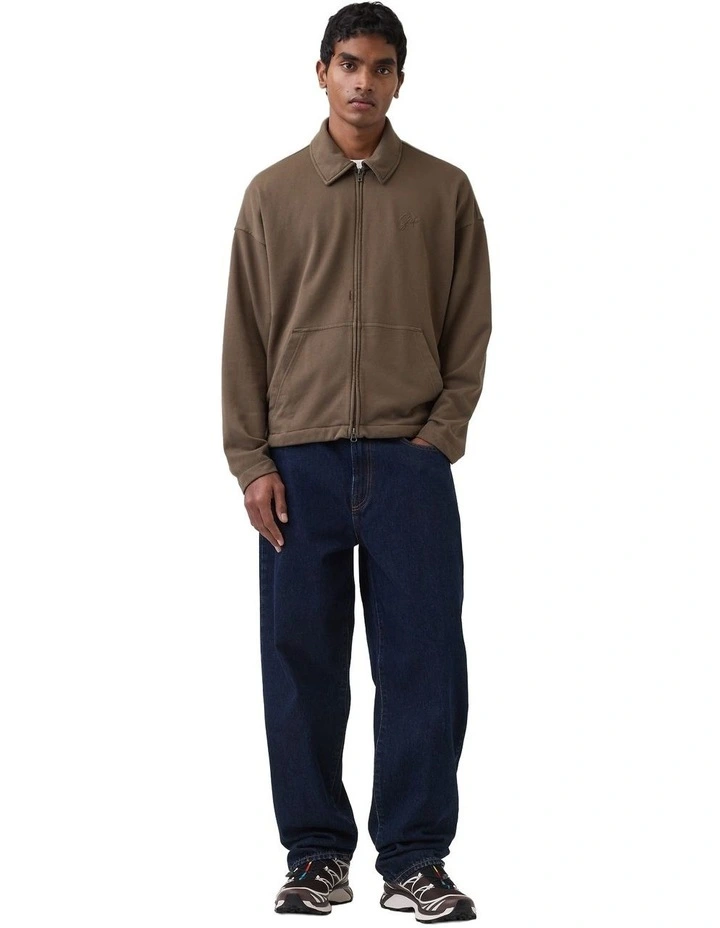 Jpn Mod Heavy Weight Ow Shirt in Green image 2