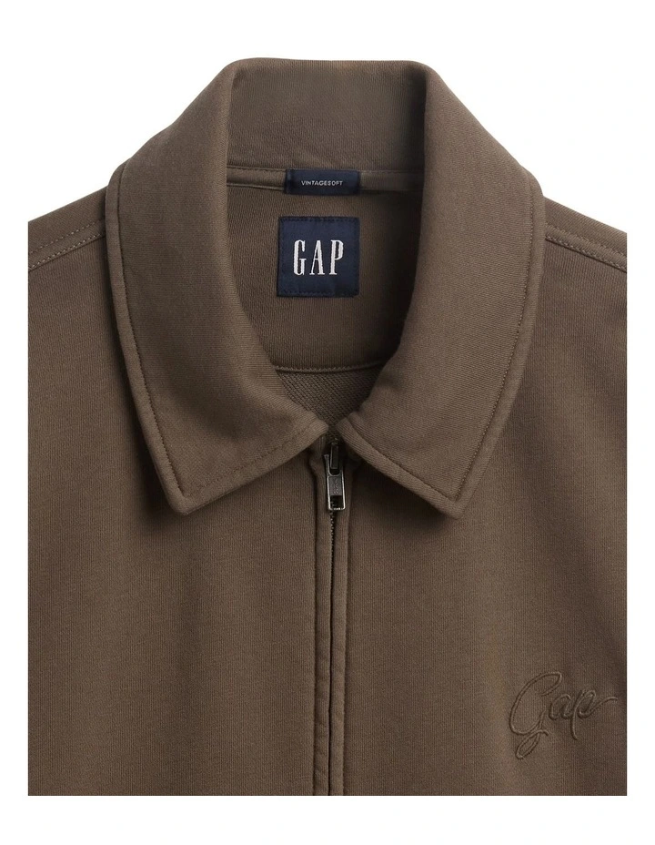 Jpn Mod Heavy Weight Ow Shirt in Green image 4