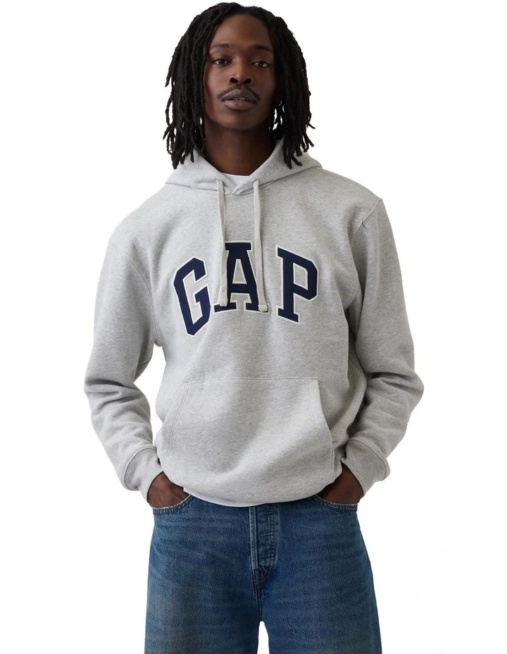 Core Arch Fz Hoodie in Grey image 1