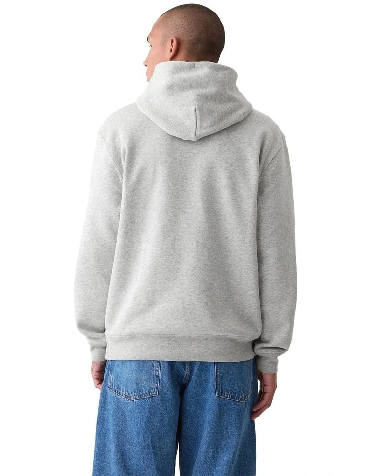 Core Arch Fz Hoodie in Grey image 2